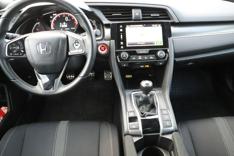 Honda Civic krajowy.2-wł, serwis, model 2018, dach szklany panoramiczny zdjęcie 17