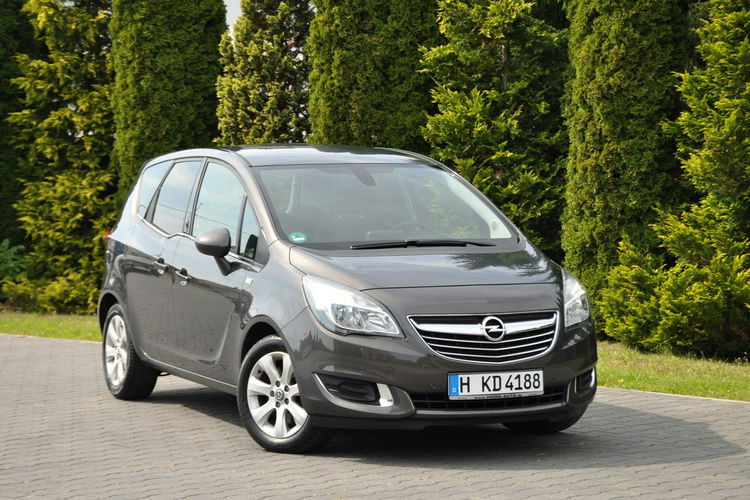 Opel Meriva 1.4T(140KM) 78tyś.km Lift Led Navi Kamera Skóry 2xParkt I Wł Alu16"ASO zdjęcie 2