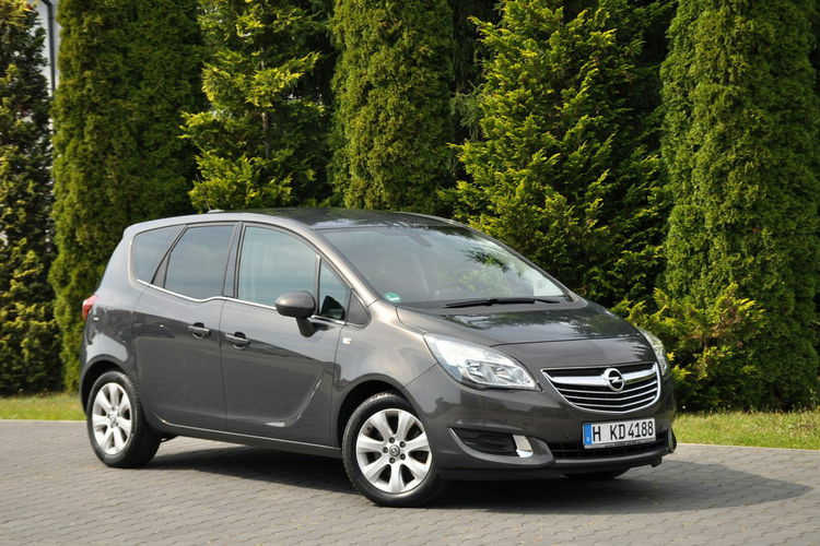 Opel Meriva 1.4T(140KM) 78tyś.km Lift Led Navi Kamera Skóry 2xParkt I Wł Alu16"ASO zdjęcie 3