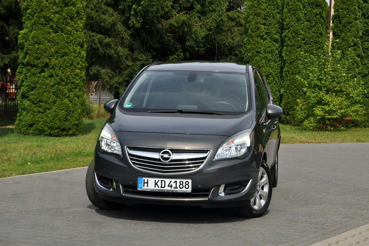 Opel Meriva 1.4T(140KM) 78tyś.km Lift Led Navi Kamera Skóry 2xParkt I Wł Alu16"ASO zdjęcie 8