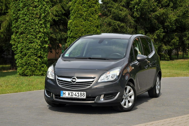 Opel Meriva 1.4T(140KM) 78tyś.km Lift Led Navi Kamera Skóry 2xParkt I Wł Alu16"ASO zdjęcie 9