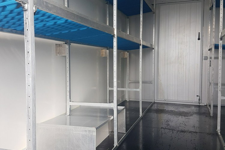 Iveco Daily KONTENER NISKOPODŁOGOWY 4.43x2.23x2.42 SKLEP BAR FOODTRUCK KAMPER AC zdjęcie 18