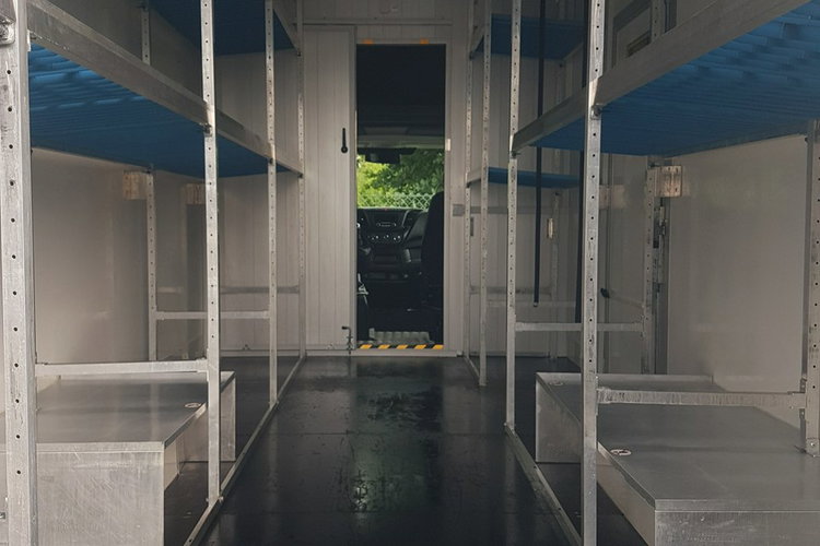 Iveco Daily KONTENER NISKOPODŁOGOWY 4.43x2.23x2.42 SKLEP BAR FOODTRUCK KAMPER AC zdjęcie 23