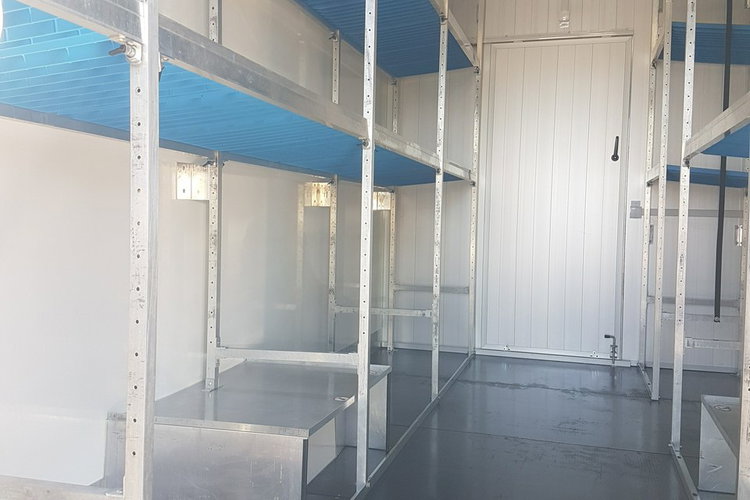 Iveco Daily KONTENER NISKOPODŁOGOWY 4.43x2.23x2.42 SKLEP BAR FOODTRUCK KAMPER AC zdjęcie 18