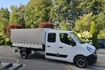 Opel Movano Doka / Brygadówka / Wywrotka /