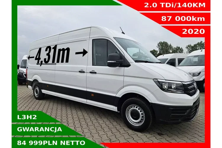 Volkswagen Crafter L3H2 84999zł NETTO 2.0 TDi/140KM zdjęcie 1