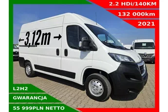 Peugeot boxer L2H2 55999zł NETTO 2.2 HDi/140KM
