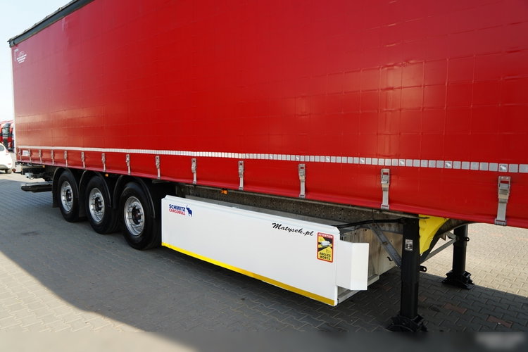 Schmitz / FIRANKA / WINDA ZAŁADOWCZA / 2x OŚ PODNOSZONA / KOSZ NA PALETY / zdjęcie 9