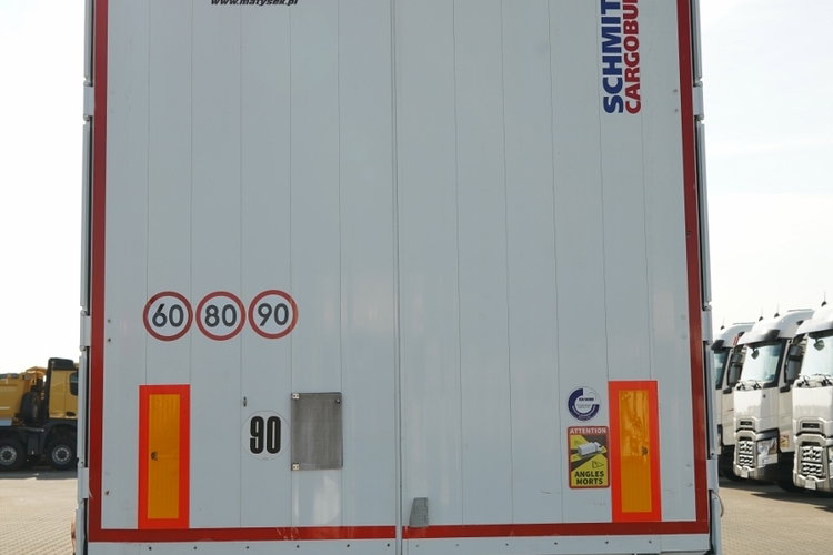 Schmitz / FIRANKA / WINDA ZAŁADOWCZA / 2x OŚ PODNOSZONA / KOSZ NA PALETY / zdjęcie 12