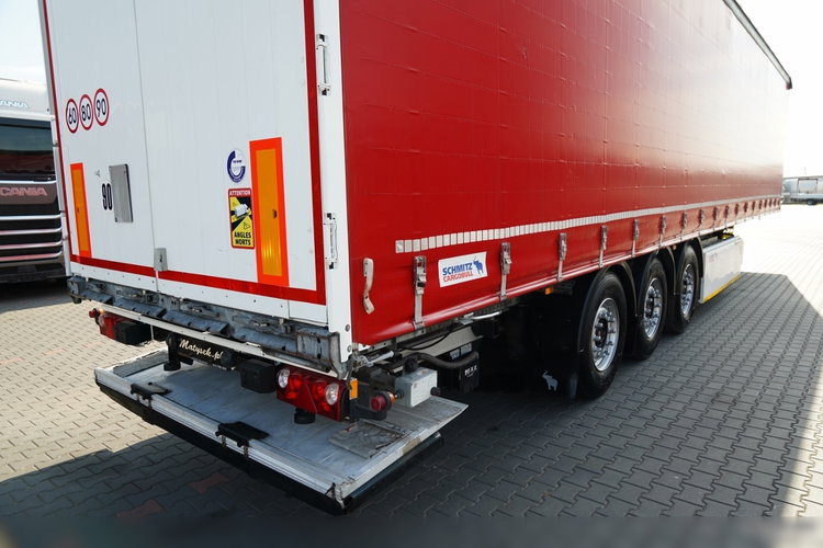 Schmitz / FIRANKA / WINDA ZAŁADOWCZA / 2x OŚ PODNOSZONA / KOSZ NA PALETY / zdjęcie 13