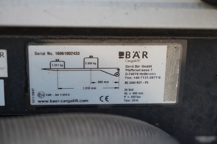 Schmitz / FIRANKA / WINDA ZAŁADOWCZA / 2x OŚ PODNOSZONA / KOSZ NA PALETY / zdjęcie 25