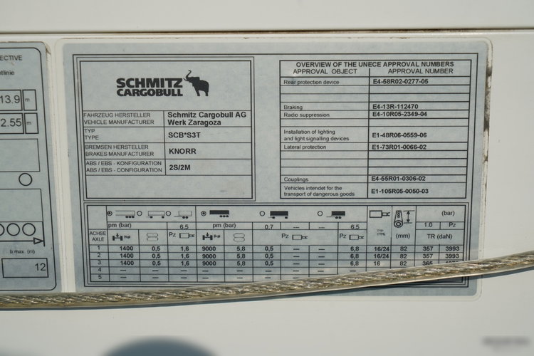 Schmitz / FIRANKA / WINDA ZAŁADOWCZA / 2x OŚ PODNOSZONA / KOSZ NA PALETY / zdjęcie 32