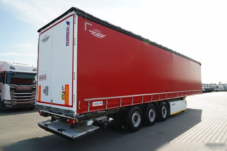 Schmitz / FIRANKA / WINDA ZAŁADOWCZA / 2x OŚ PODNOSZONA / KOSZ NA PALETY / zdjęcie 7