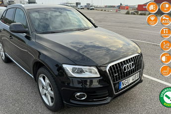 Audi Q5 2.0tdi quattro automat s-Line skóry ledy bi xenon serwis zamiana 1.r.g