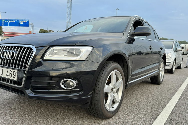 Audi Q5 2.0tdi quattro automat s-Line skóry ledy bi xenon serwis zamiana 1.r.g zdjęcie 3