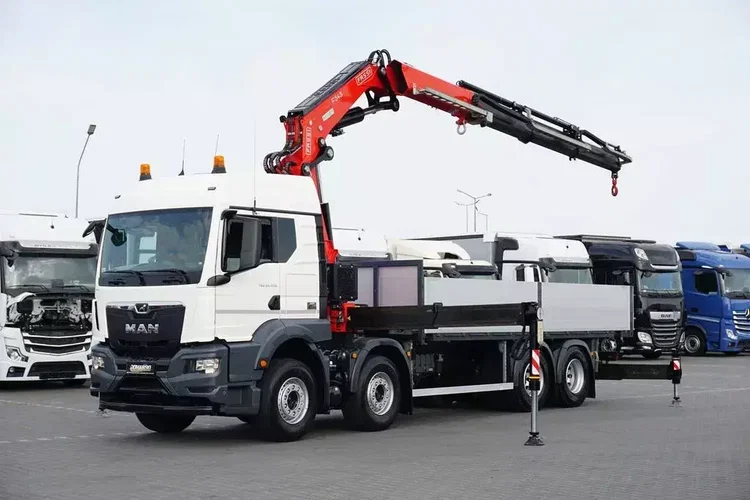 MAN TGS / 35.470 / E 6 / SKRZYNIOWY + HDS / FASSI F 545 / ŁAD. 13 105 KG / PILOT zdjęcie 1
