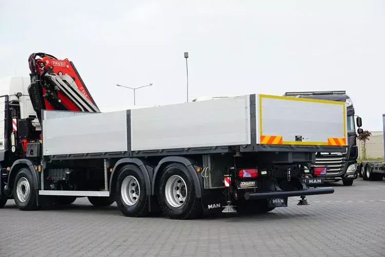 MAN TGS / 35.470 / E 6 / SKRZYNIOWY + HDS / FASSI F 545 / ŁAD. 13 105 KG / PILOT zdjęcie 38