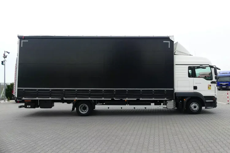 MAN TGL 12.250 / FIRANKA 7.70 + WINDA / EURO 6 / GLOB / IDEALNY STAN / zdjęcie 10