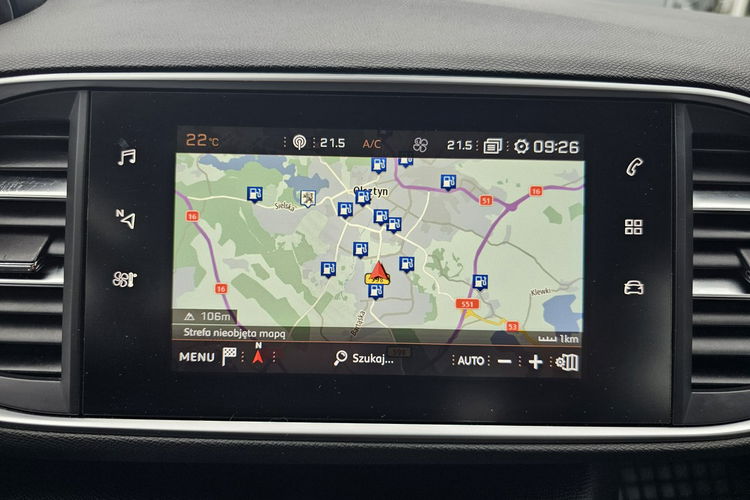 Peugeot 308 SW Model 2020 , nawigacja, czytanie znaków, kontrola pasa ruchu, led zdjęcie 18