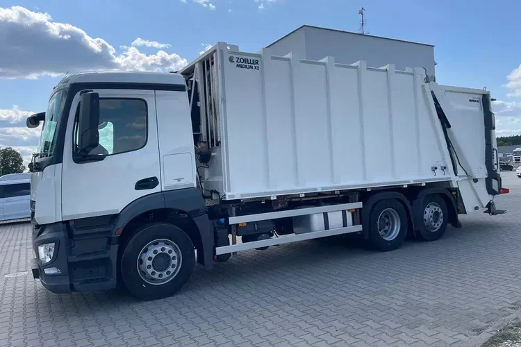 Mercedes ANTOS 2533, EURO6/ ŚMECIARKA/ ZOLLER/ DELTA zdjęcie 2