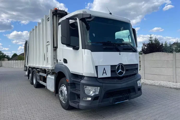 Mercedes ANTOS 2533, EURO6/ ŚMECIARKA/ ZOLLER/ DELTA zdjęcie 3