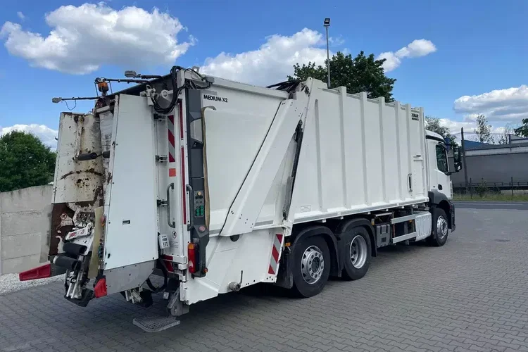 Mercedes ANTOS 2533, EURO6/ ŚMECIARKA/ ZOLLER/ DELTA zdjęcie 5