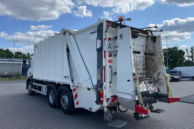 Mercedes ANTOS 2533, EURO6/ ŚMECIARKA/ ZOLLER/ DELTA zdjęcie 8