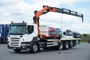 Scania / P 420 / 8 X 4 / TRIDEM / SKRZYNIOWY + HDS / PALFINGER PK 26002 / WYS. 12 M / DŁ. 8 M zdjęcie 1