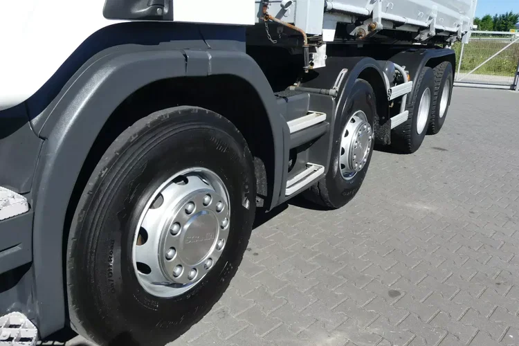 Scania P400 / 8x4 / WYWROTKA / HYDROBURTA / MANUAL / RETARDER / zdjęcie 19