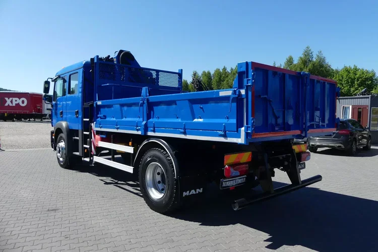 MAN TGM 18.240 / WYWROTKA + HDS / ŁYŻKA / DOKA / zdjęcie 6