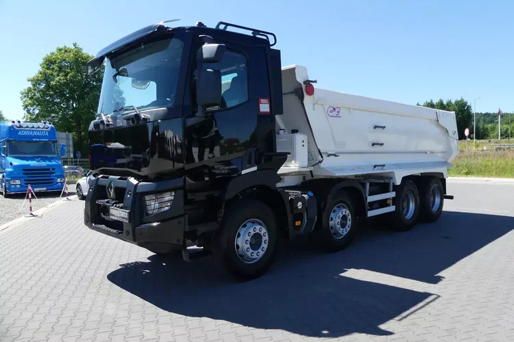 Renault C480 SILNIK 13L / 8x4 / WYWROTKA / HYDRAULICZNA TYLNA KLAPA / zdjęcie 6