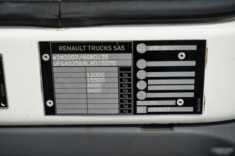 Renault D 210 / 4x2 / KONTENER / 7, 5M / WINDA DHOLLANDIA / EURO 6 zdjęcie 46