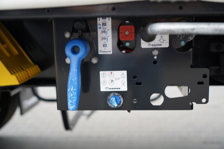 Krone FIRANKA / KOSZ NA PALETY / 2 OSIE PODNOSZONE / 2024 ROK / SPROWADZONA zdjęcie 21