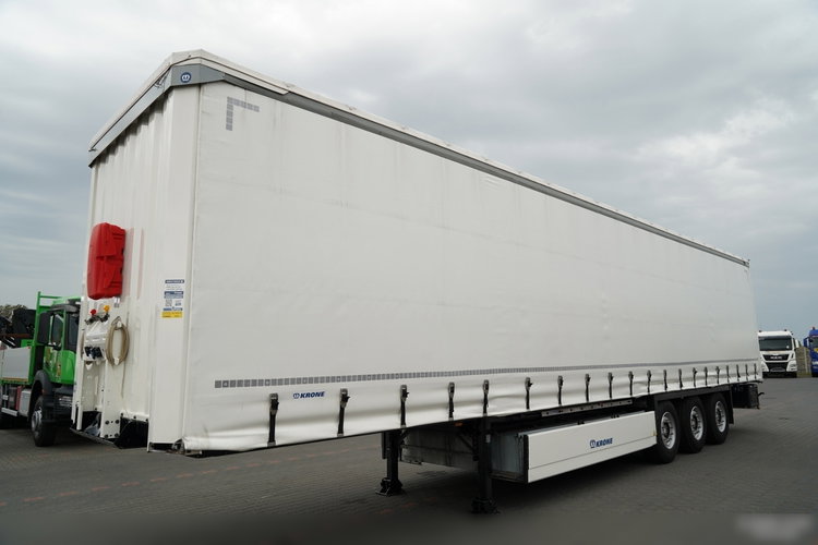 Krone FIRANKA / KOSZ NA PALETY / 2 OSIE PODNOSZONE / 2024 ROK / SPROWADZONA zdjęcie 4