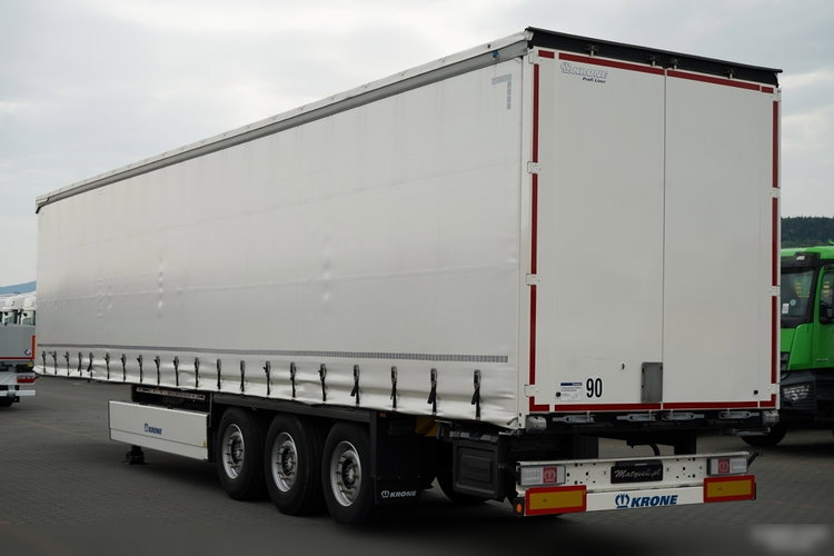 Krone FIRANKA / KOSZ NA PALETY / 2 OSIE PODNOSZONE / 2024 ROK / SPROWADZONA zdjęcie 6