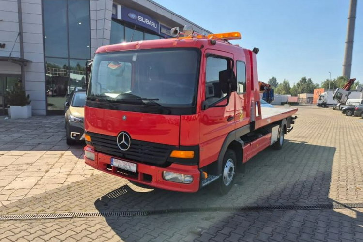 Atego Mercedes-Benz Atego 818 MOCNA PLATFORMA / AUTOLAWETA /DO MASZYN I Dost zdjęcie 3