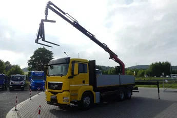 MAN TGS 26.360 / 6x4 / / MANUAL / PALFINGER PK 16001 /