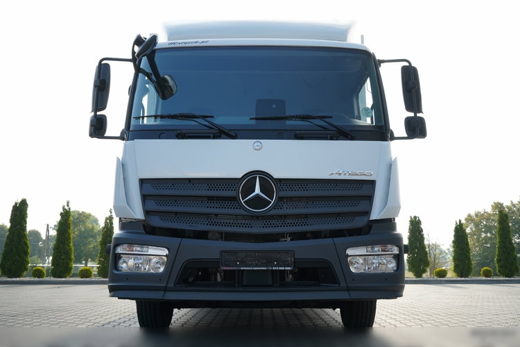 Mercedes ATEGO / 1221 / KONTENER 5.6 M / 4x2 / WINDA DHOLLANDIA - 1500 KG / MANUAL / OPONY 100%  zdjęcie 10