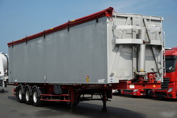 BENALU WYWROTKA 71 m3 / ALUMINIOWA  /  OŚ PODNOSZONA/ ALUFELGI / SPROWADZONA