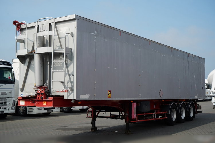 BENALU WYWROTKA 71 m3 / ALUMINIOWA  /  OŚ PODNOSZONA/ ALUFELGI / SPROWADZONA zdjęcie 3