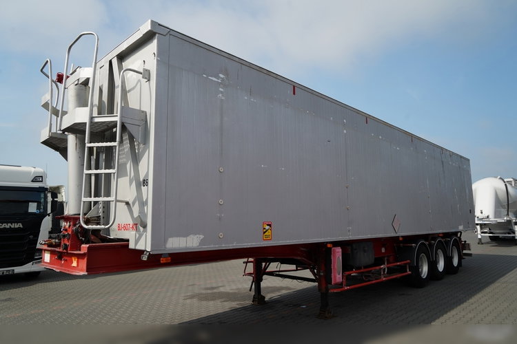 BENALU WYWROTKA 71 m3 / ALUMINIOWA  /  OŚ PODNOSZONA/ ALUFELGI / SPROWADZONA zdjęcie 4