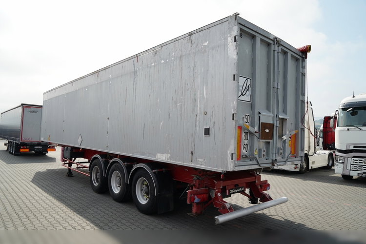 BENALU WYWROTKA 71 m3 / ALUMINIOWA  /  OŚ PODNOSZONA/ ALUFELGI / SPROWADZONA zdjęcie 5