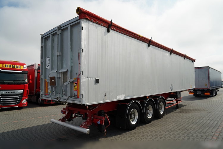 BENALU WYWROTKA 71 m3 / ALUMINIOWA  /  OŚ PODNOSZONA/ ALUFELGI / SPROWADZONA zdjęcie 7