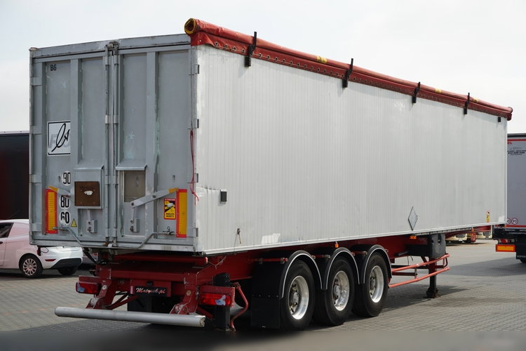 BENALU WYWROTKA 71 m3 / ALUMINIOWA  /  OŚ PODNOSZONA/ ALUFELGI / SPROWADZONA zdjęcie 8