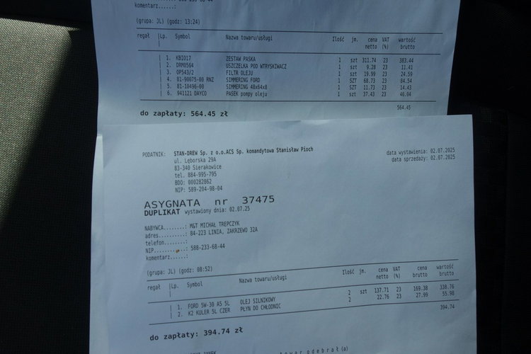 Transit Custom FORD TRANSIT CUSTOM -ZAREJESTROWANY zdjęcie 14