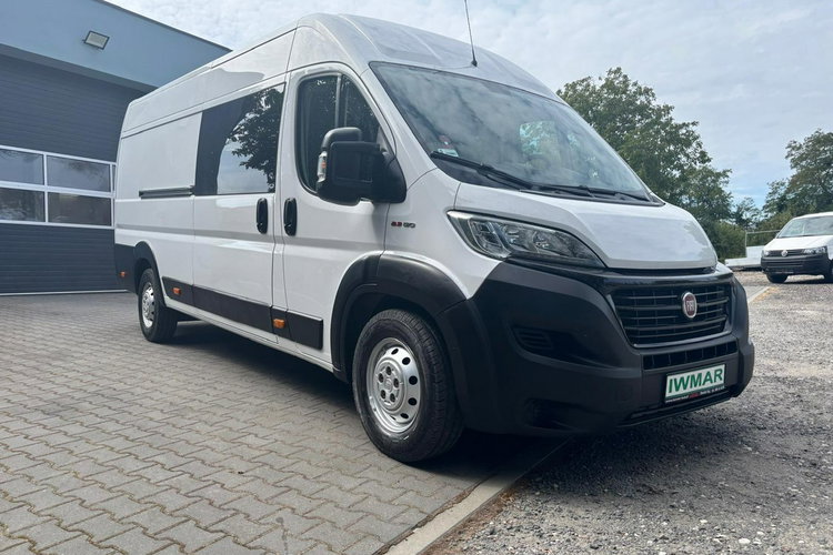 Fiat Ducato 2018 2.3 130KM L4H2 Maxi Brygadówka 7 osobowy Salon PL Tempomat zdjęcie 1