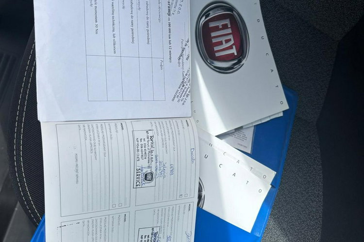 Fiat Ducato 2018 2.3 130KM L4H2 Maxi Brygadówka 7 osobowy Salon PL Tempomat zdjęcie 19