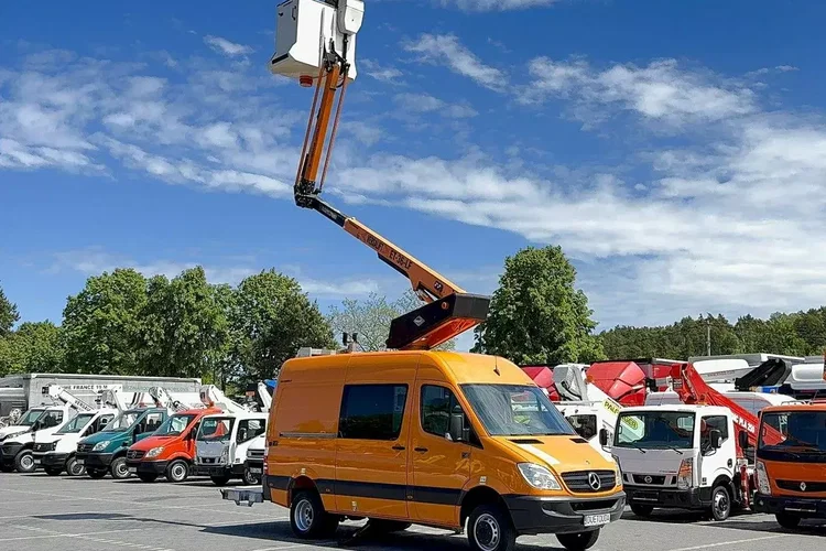 Mercedes Sprinter Zwyżka Podnośnik Koszowy VERSALIFT KLUBB ET-36-LF UDT zdjęcie 1