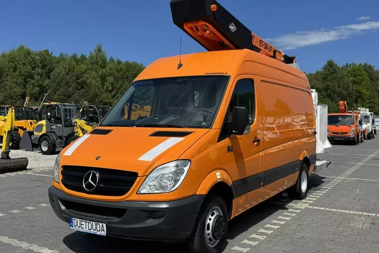 Mercedes Sprinter Zwyżka Podnośnik Koszowy VERSALIFT KLUBB ET-36-LF UDT zdjęcie 13