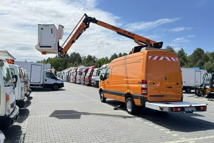 Mercedes Sprinter Zwyżka Podnośnik Koszowy VERSALIFT KLUBB ET-36-LF UDT zdjęcie 21